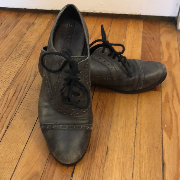 Leather oxfords Børn Arletta. - Picture 2 of 5